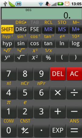 华丽科学计算器(汉化版)(RealCalc) 华丽科学计算器(汉化版)(RealCalc)