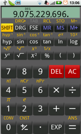 华丽科学计算器(汉化版)(RealCalc) 华丽科学计算器(汉化版)(RealCalc)