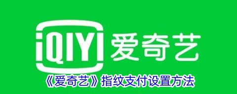 爱奇艺指纹支付怎么设置