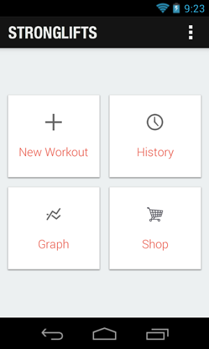 增肌锻炼:StrongLifts 5x5 Workout 增肌锻炼:StrongLifts 5x5 Workout