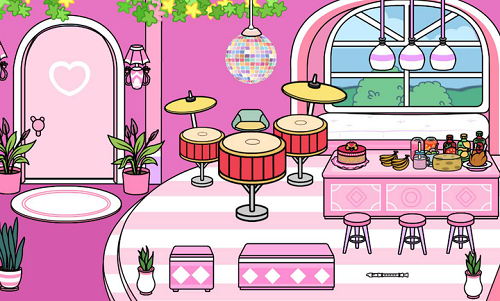 蒂奇镇粉色家居装饰（Tizi Pink Home）