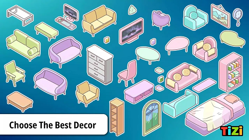 蒂奇镇娃娃屋装饰（Tizi Dollhouse Decoration）