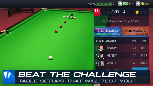 snooker stars 3d游戏苹果版图片1
