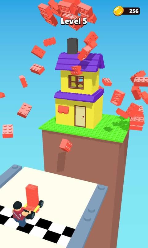 砖堆运行安卓版（Lego Stack Run）图片2