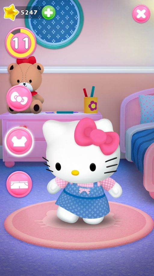  会说话的kitty猫二下载游戏图片1